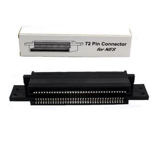 Adattatore connettore 72 pin Slot per cartuccia di gioco Sostituzione connettore 72 pin per parti di riparazione console NES DHL FEDEX EMS SPEDIZIONE GRATUITA