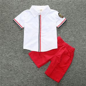Set di abbigliamento per ragazzi Shorts per bambini Shorts Summer Children Abbigliamento per ragazzi Abito sportivo per ragazzi