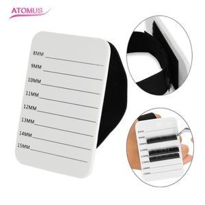 Akrylögonfransar Pallhållare Enskilda ögonfransförlängning Handplattans franshållare med Belt Lash Applicator Tool Gratis frakt