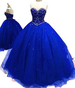 2020 Ny bollklänning söt 16 bollklänning quinceanera klänning guldapplikationer formell festklänning Vestidos de 16 Anos QC1261