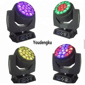 4 Stück Big 19*15W Bee Eyes LED Moving Head Zoom Light Clay Paky Aleda Wash K10 B EYE Beam Movinghead