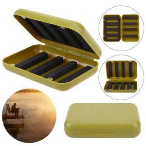 Waterproof ABS Durable Plastic Foam Fly Fishing Lure Bait Flies Hook Storage Case Cover Box Fishing Lures Tackle Accessories