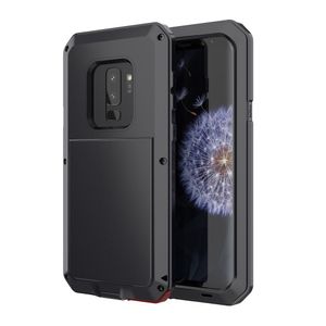 Meta Aluminium Mobiltelefon Fodral för Samsung S9 Plus S6 Edge S7Edge S8Plus Note8 Dirtproof Shock Free Cover