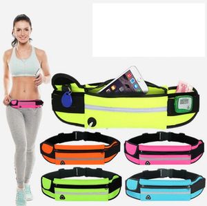 Waterproof Sports cintura Pockets Universal Belt Bolsas Para Phone 8 X 7 Plus corrida funcionais Sacos para Samsung pacotes de viagem telefone