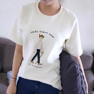 201 frauen T Shirt Neue Mode Frühjahr Sommer Lose Druck Baumwolle Top Komfortable Oansatz Plus Größe T Shirts Für Frauen