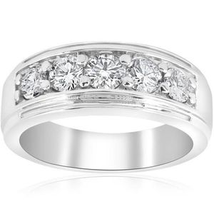 Moda Classic 925 Standard Sterling Silver Air Men Diamond Engagement Pierścionek zaręczynowy Love Diamond Ring Rozmiar 6-10