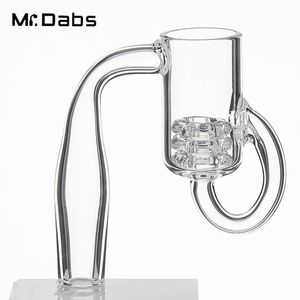 DHL Diamond Knot Loop Quarz Banger Raucherzubehör 10mm 14mm 18mm männlich weiblich flacher Nagel für Wasserpfeife