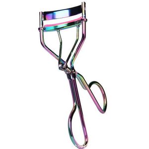 Colorido arco-íris cílios cindezle tweezer curling olho cílios clipe cosmético beleza ferramenta de maquiagem