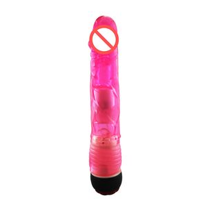 クリスタルディルドビッグジェリーディルド透明大陰茎バイブレーター大人のオナニーの男性の男性のためのセックス製品