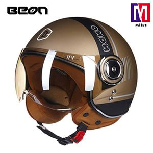2018 BEON B B Custom color and company branded motorcycle scooter safety helmets wielding gear for motorbike drivers