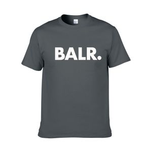 Новая летняя бренда 2018 года Balr Clothing O-вырезовая молодежная мужская футболка для печати хип-хоп.