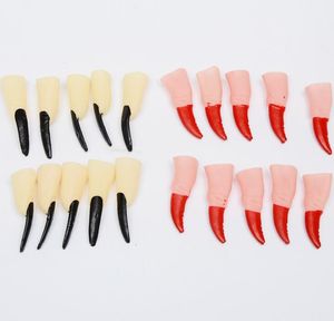 Halloween rubber finger wholesale witch finger set halloween party costume scary prop Vampire Ghost fingernail festival decoration toy