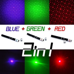 Modello con cappuccio a stella 532nm Penna puntatore laser verde da 5 mw Testa di stella Caleidoscopio Luce Penna laser da 5 mw Puntatori laser a LED Luce verde