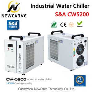 SA CW5200 CW5200AH CW5200DH Wodne agregat do 150W CO2 Laser Tube NewCarve