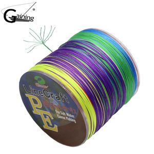 Linha de Pesca Trançada 9 Vertentes 300 M Japonês Multifilament Linha De Pesca Japão Fio Trançado Fio 20LB-198LB