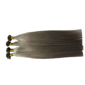 Wstępnie bonded u Remy Human Hair Extension Pure Color Proste włosy U-Tip Human Hair Extension 200g