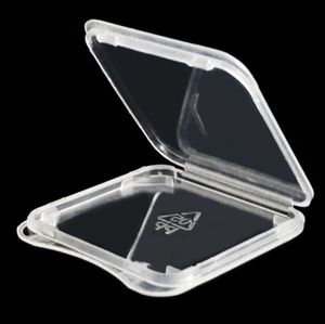 1000pcs / lot Scheda SD di alta qualità SDHC SDXC Memory Card Protect Case Holder Plastic Box Casellaio