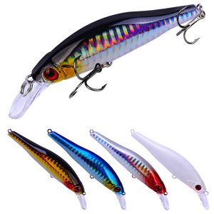 뜨거운 판매 마이크로베이스 플라스틱 레이저 수영 Minnow Jerkbait 9.8cm 11.5g 디자이너 WOBBLER 수영 담수 낚시 미끼