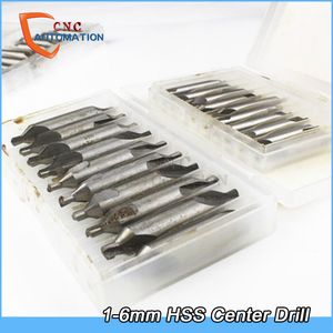 Economic HSS Center Drill and Countersinks Drills 1/1.5/2/2.5/3/3.5/4/5/6mm Lathe Mill Tackle Tool Kit Set Hole positioning