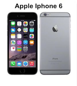 Original Apple iphone 6 desbloqueado celular 4,7 polegada 16GB / 64GB / 128GB A8 iOS 8,0 4G FDD sem impressão digital Telefone remodelado