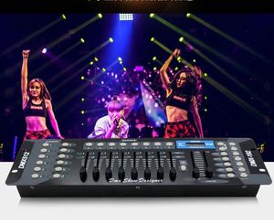 Hot Sell DMX Controller Stage Lighting DJ Utrustning för LED Par Spotlights Flytta Heads Gratis Frakt Mejy