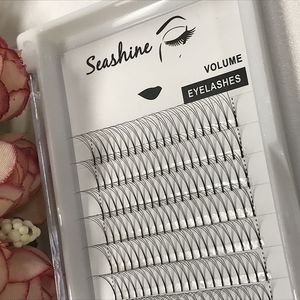 3d C Curl Wszystkie wielkość Korea Pre Made Fans Tom Lashes Faux Norek Eyelash Extensions 1 Taca Najlepsza jakość w świecie Silk Materiał