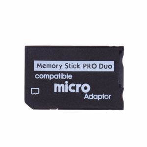 Micro SD to Memory Stick Pro Duo 어댑터 호환 MicroSD TF 컨버터 Micro SDHC에서 MS Pro Duo Memory Stick Reader for Sony PSP 1000 2000