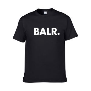 2018 nya sommarmärke BALR kläder O-ringad ungdom herr T-shirt tryck Hip Hop t-shirt 100% bomull mode herr T-shirts