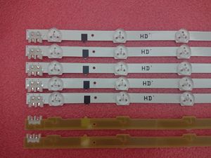 Freeshipping Kit 5 PCS 9LED 650mm LED barra de luz de fundo para samsung 32 polegada UE32F5000 TV D2GE-320SC0-R3 2013SVS32H CY-HF320AGEV3H