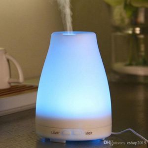 Commercio all'ingrosso 100ml 7 colori olio essenziale diffusore portatile aroma umidificatore diffusore luce notturna a LED umidificatore ad ultrasuoni