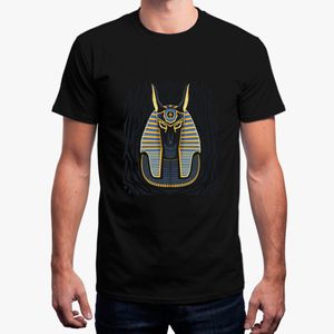 New Egyptian Mask T-Shirt Men Large Clothes T Shirt O-Neck Fitness Mens Tee Shirt 2018 Homme S-3xl Hip Hop Camisas Online