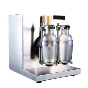  Beijamei Çift Kafa Elektrikli Süt Çay Shaker Blender Makinası 110V 220V suyu milk shake çalkalayıcı içecek makinası