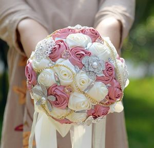 هدايا الزفاف الملاك الخالدة، الورود الأوروبية والأمريكية الوردية مع الزهور.