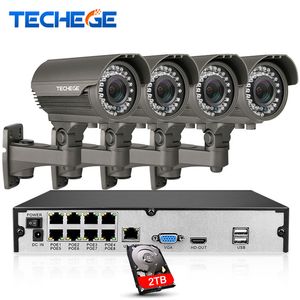 2.8 Caméra De Surveillance achat en gros de Caméra de sécurité CH P Poe NVR Système mm Lentille manuellement P IP IP SURVEILLANCE P2P SURVEILLANCE CCTV System System System