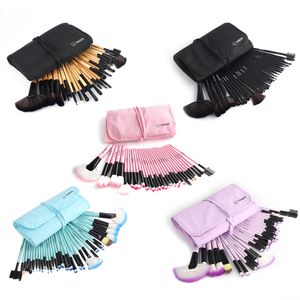 32 Pcs Makeup Brushes Set Kits Professional MULTIPURPOSE Face Cosmetics Lipstick Eyeshadow Powder Brushs with Bag J1744