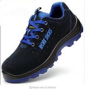 남성용 작업 안전 신발 강 발가락 따뜻한 통기성 남성 캐주얼 부츠 펑크 증거 노동 보험 신발 큰 크기 35 --- 50