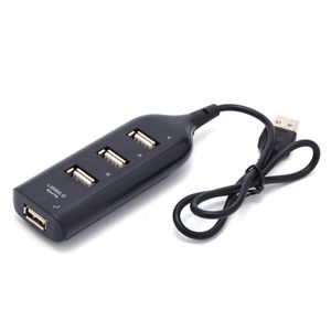 MINI 4 Port USB 2.0 Hub Switch Charger USB Splitter Cable för Laptop PC Win95/98/2000/ME/X Computer Peripherals Accessories