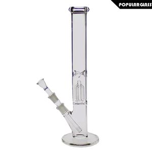 Saml 42cm tubos de fumar tubos de cachimbos 4 braços Árvore de armas Percoladores Bongs Água Bongo Vidro Equipamento de Oil Elenco Tamanho 18.8mm pg5104