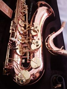 2021 Saksofon Tenor Yanagisawa T B Płaska Phosphor Bronze Copper Musical Instrument Professional