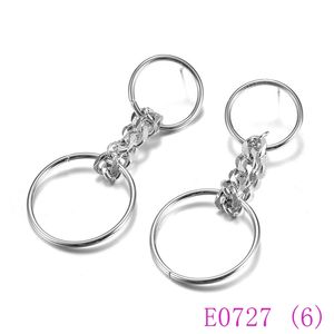 Schmuck Ohrringe 3 Sätze/Pack Gemischte Ohrstecker Hoop Charms baumeln Ohrring für Frauen Kristall Strass Legierung Eardrop E0727