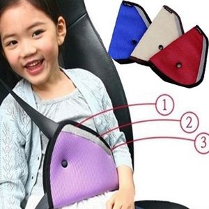 hildren Car Seat Belt Holder Child Regulator Mesh Triangle Safety Restraint Baby Car Safety Seat Belts Adjuster Clip Accessories GGA139