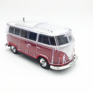 3PCS / LOT LED Light USB Portable Mini Bus Speakers Bilspelare Trådlös Bluetooth Speaker Gift till julklapp