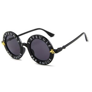 2018 neue Retro Runde Dame Sonnenbrille Englisch Brief Männer Runde Brillen UV400 Bunte Reise Goggle