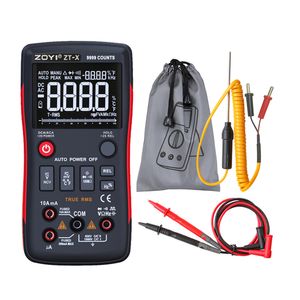 Zoyi Electric Metre Dijital Multimetre ZT-X 9999COUNTS Analog çubuklu yüksek tanımlı üç aralıklı metre