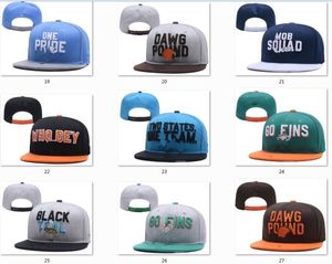 قبعات جديدة لكرة القدم Snapback القبعات 2018 قبعة مشروع جميع الفرق 32 قبعات ميكس ترتيب المباراة جميع القبعات في الأوراق المالية أعلى جودة قبعة بالجملة