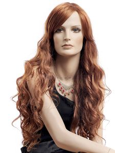 Косплей Элегантный Женский Синтетический Синтетический парик коричневый парик для волос парик