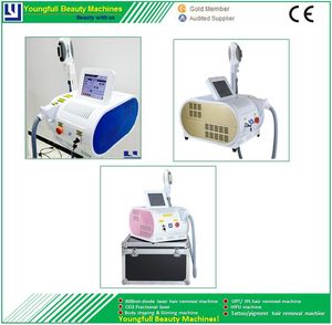 Hair removal machine OPT SHR IPL laser multifunction professional for salon use forever free technical support