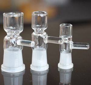 Glass bong bowl Hookahs dome nail dab oil rig 14.5mm 18.8mm male Female water pipes slides With Handle