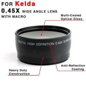 Wholesale wide lens for sale - Group buy 58MM x Wide Angle Lens Macro Lens for Canon EOS D D D and Nikon Sony cameras with mm Filter Thread