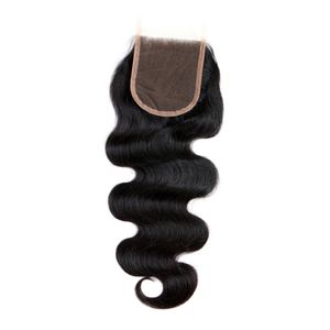 Yirubeauty Body Wave 10-26 인치 브라질 페루 처녀 인간 머리 4x4 레이스 클로저 무료 중간 3 부 자연스러운 색상